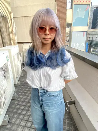 ロング habitt所属・Fu jiのヘアスタイル