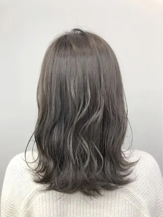 セミロング カラー 代表　YUKI ☆のヘアスタイル
