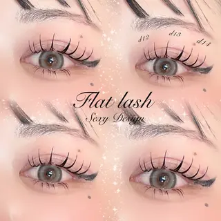 マツエク・マツパ 湯川 舞音のマツエク・マツパデザイン