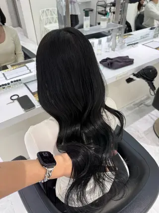 ロング カラー 大人っぽ暗髪レディ 🩶takuto🩶のヘアスタイル