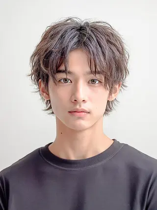 メンズ アイブロウ Rocca hair aoiのヘアスタイル