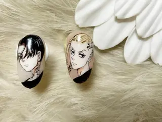 ネイル Yakko pas á pasのネイルデザイン