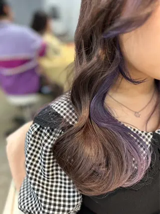 ロング カラー 池袋𓏲𓎨RINA ・ReFa取扱店のヘアスタイル