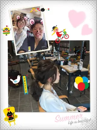 セミロング ému エミュ　hair &spa所属・近藤 みゅうまのヘアスタイル