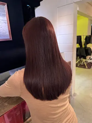 ロング カラー hair loungeBEACH所属・カット・カラーモデル yurina🫧のヘアスタイル