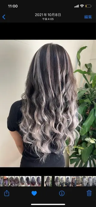 ロング カラー WEST OLAND加藤圭介のヘアスタイル