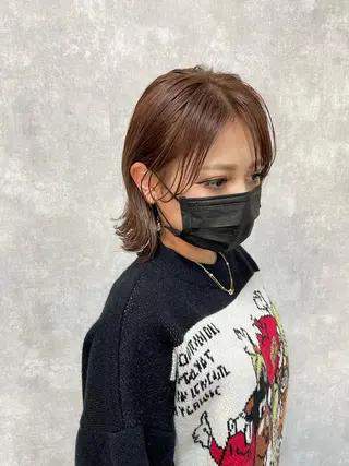 ショート C’LD hair  produce /シールドヘア所属・モテ髪/ボブ/ショー ト/アダチフウトのヘアスタイル