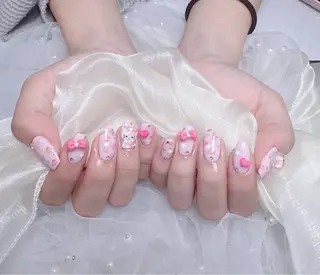 ネイル 🎀も ものネイルデザイン