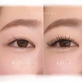 マツエク・マツパ mil❤︎ Kahoのマツエク・マツパデザイン