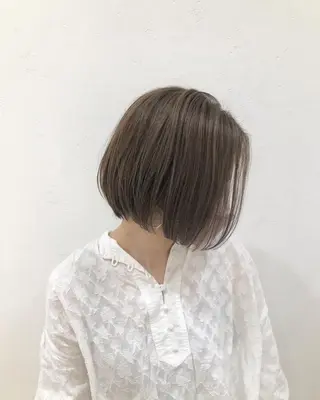ショート カラー ニュアンスカラー🫧 加納のヘアスタイル