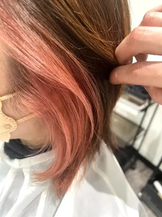 ミディアム カラー ヘアケアサロン MAIN[メイン]のヘアスタイル