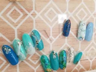 ネイル U nail所属・高橋 千恵のネイルデザイン