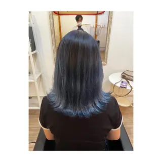 ミディアム 谷川 裕徳のヘアスタイル