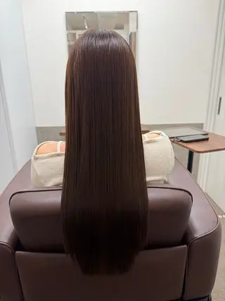 ロング 髪質改善🪽半個室 サロン新宿3丁目のヘアスタイル