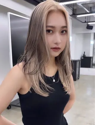 ロング レディース／メンズ パーマ特化／内山遥斗のヘアスタイル