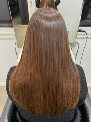 ロング 中村 美月のヘアスタイル