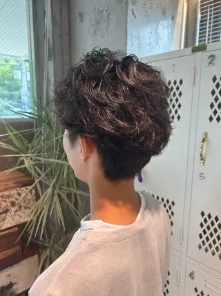 パーマ メンズ Elilume 代々木店所属・森山 朝陽のヘアスタイル
