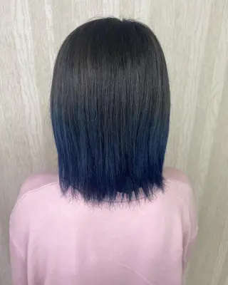 ロング カラー UNDER vr 【アンダーバー】のヘアスタイル