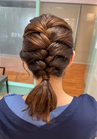 ミディアム Hair&make Best Scene所属・Best scene 有楽町店のヘアスタイル