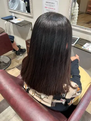 ロング 顔まわり/オフィス カラー/青栁優🔆のヘアスタイル