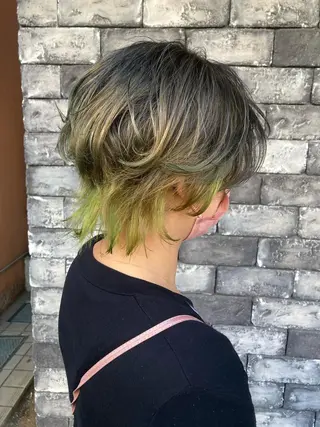 ショート カラー ✂️似合わせの魔術師 石田一樹✂️のヘアスタイル