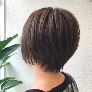 ショート 透明感カラー/ 寺田千雅子のヘアスタイル