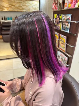 ミディアム 美容室FaB 千葉店所属・akane 🌼韓国スタイル🌼のヘアスタイル