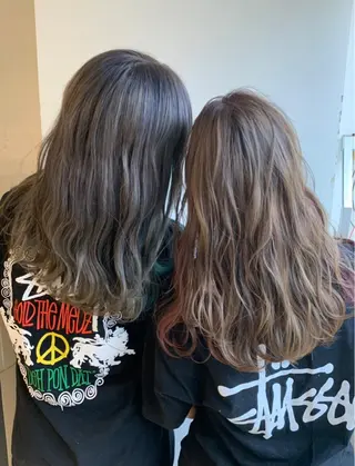 セミロング カラー Sol plus所属・Sol plusのヘアスタイル