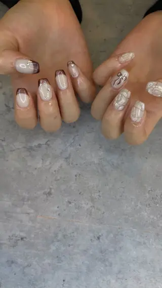 ネイル my&所属・my&_ maimiのネイルデザイン