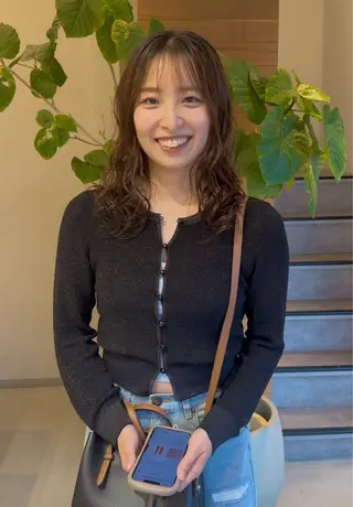 ロング カラー パーマ お洒落パーマ/ 艶カラー/michiのヘアスタイル