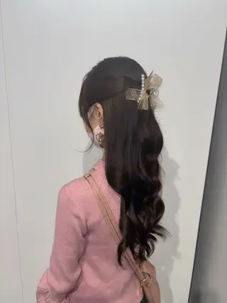 ロング ヘアアレンジ ミント/千葉 /モデル募集中のヘアスタイル