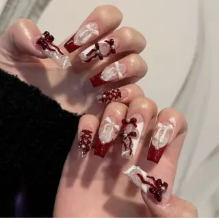 ネイル Hina 池袋 長だしチップ専門店のネイルデザイン