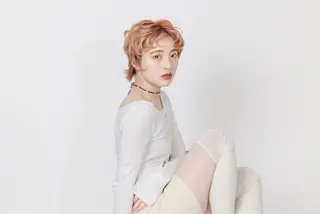 ショート hoNua. 栄/透明感カラーのヘアスタイル