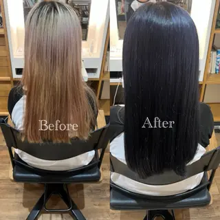 ロング カラー AFLOAT pd+ KOBE Smart Salon所属・カラー/ストレート 🕊‎佐藤友奈‎🤍のヘアスタイル