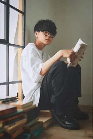 ショート メンズバレイヤージュ 斉藤春のヘアスタイル