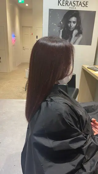 カラー 青木 小羽のヘアスタイル