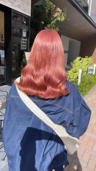 セミロング Bei Licoldo.所属・マツオカ マコのヘアスタイル