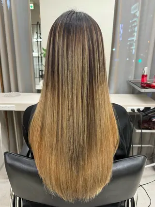 ロング パーマ haru 髪質改善サロンのヘアスタイル