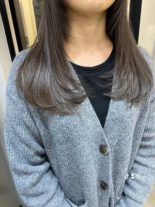 セミロング カラー レイヤー×髪質改善✨ 渋谷/佐藤侑哉のヘアスタイル