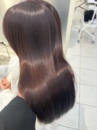 セミロング カラー 🇰🇷韓国風くびれ ヘア🇰🇷中村優大のヘアスタイル