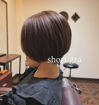 ショート 山口 翼のヘアスタイル