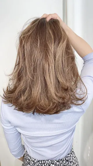 ミディアム メンズツイスパ ショートフクヤマシンのヘアスタイル