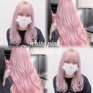 ロング カラー 🫧ハイトーン特化 🐺矢島タツキ🐺のヘアスタイル