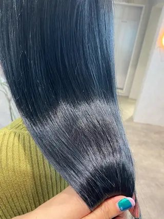 ロング カラー ヘアアレンジ XENA表参道 MIKUのヘアスタイル