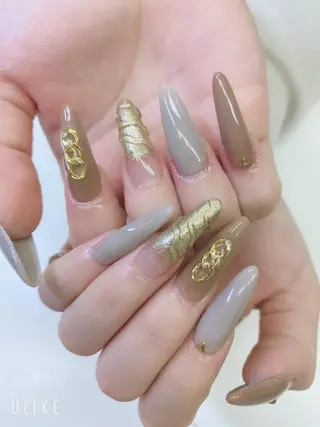 ロング JNA認定講師🌸 RIEのネイルデザイン