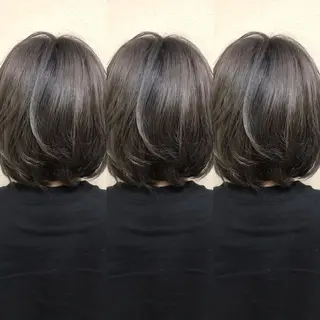 ショート カラー 透明感カラー・ 髪質改善🩵イケダのヘアスタイル