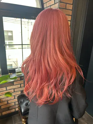 ロング カラー ルシエ吉祥寺所属・【ハイトーン】 harunaのヘアスタイル