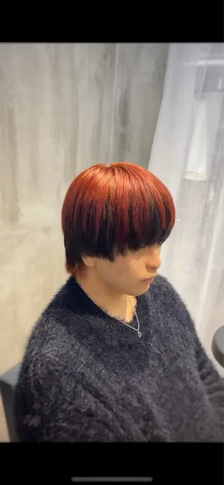 カラー メンズ RUI⚪️艶髪 ⚪️髪質改善のヘアスタイル