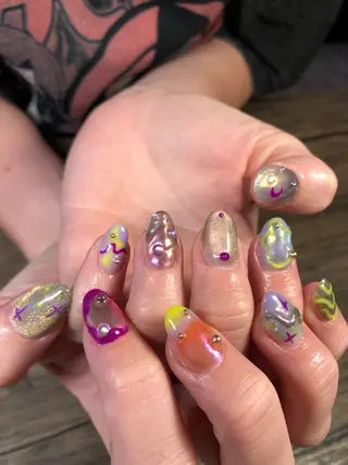 ネイル asumi's nice  nails所属・小西 明日美のネイルデザイン