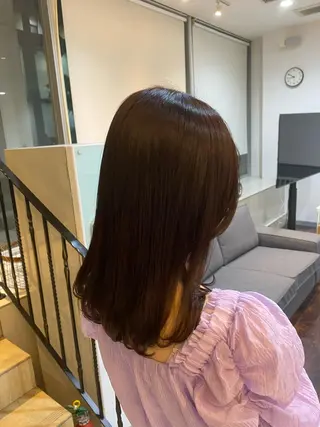 ミディアム レイヤー支持no.1 ☆笠原翔一のヘアスタイル